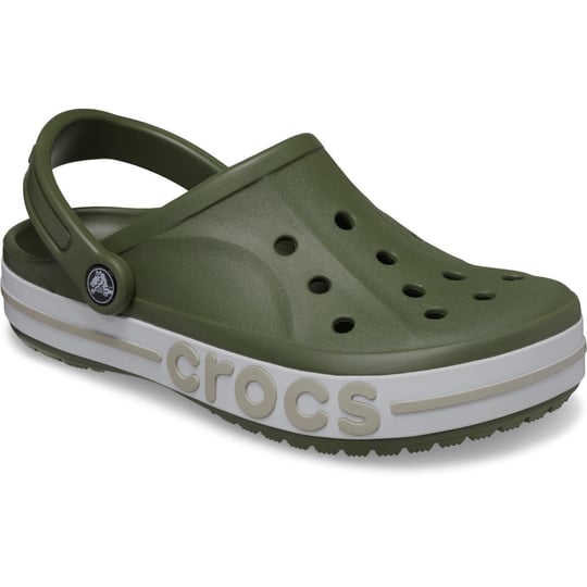 Crocs Crocs UNISEX Marka Logolu Rahat Taban Yeşil Terlik 205089-3TQ