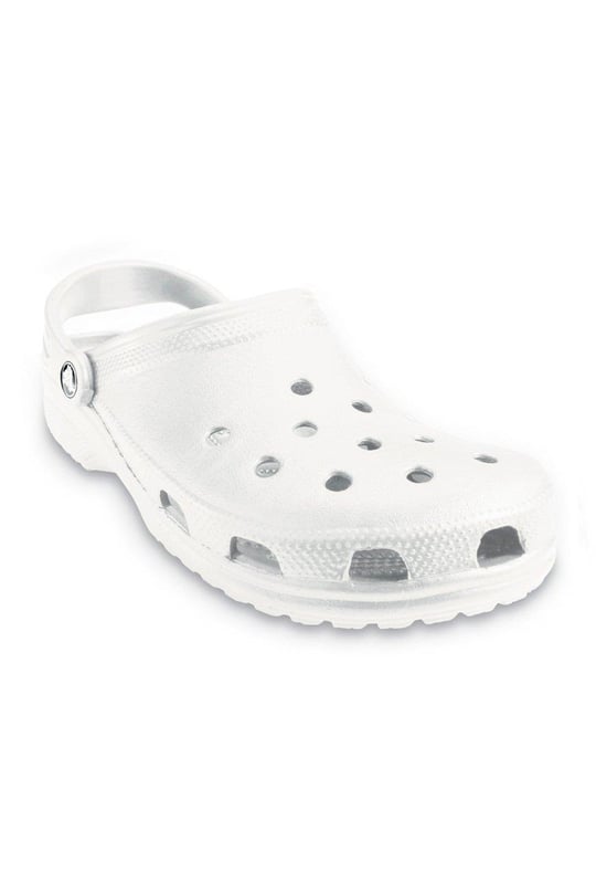Crocs Crocs UNISEX Marka Logolu Rahat Taban Beyaz Terlik 10001-100