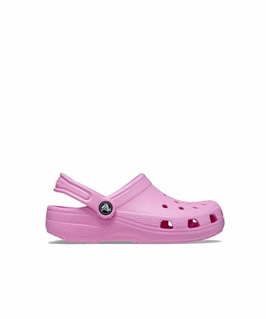 Crocs Crocs UNISEX Marka Logolu Rahat Günlük Kullanım Pembe Terlik 206991-6SW