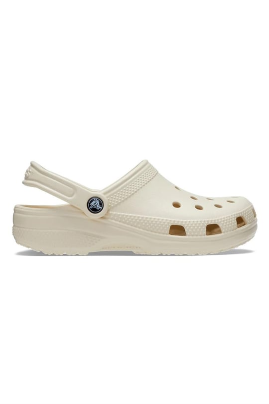 Crocs Crocs UNISEX Marka Logolu Rahat Taban Krem Terlik 10001-2Y2