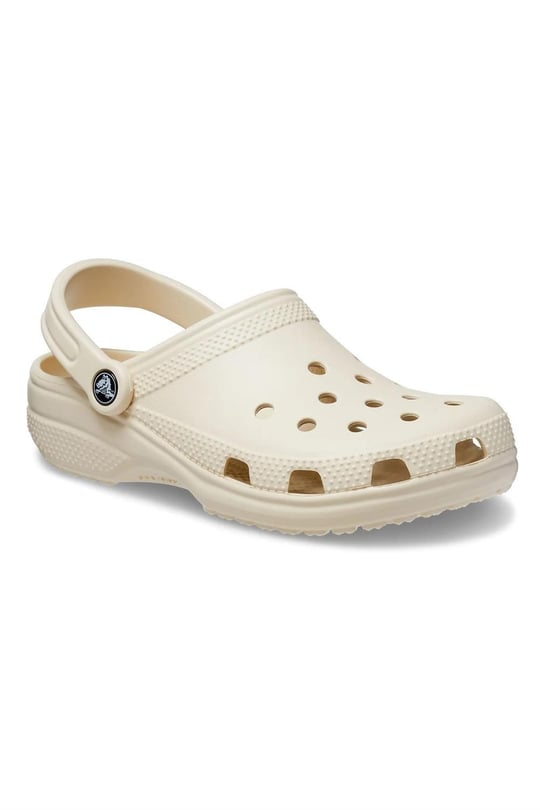 Crocs Crocs UNISEX Marka Logolu Rahat Taban Krem Terlik 10001-2Y2