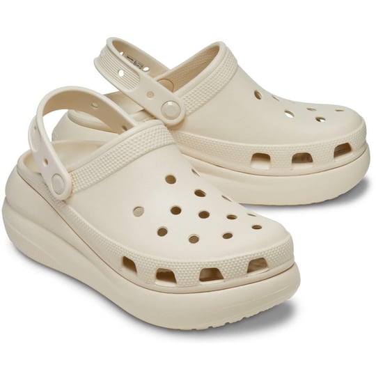 Crocs Crocs Unısex Marka Logolu Rahat Günlük Kullanım Bej Terlik 207521-2Y2