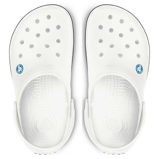 Crocs Crocs UNISEX Renkli Logo Detaylı Günlük Beyaz Terlik 11016-100