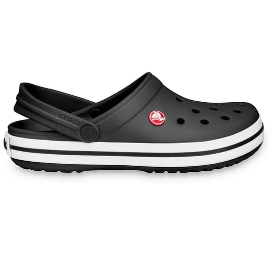 Crocs Crocs UNISEX Renkli Logo Detaylı Günlük Siyah Terlik 11016-001