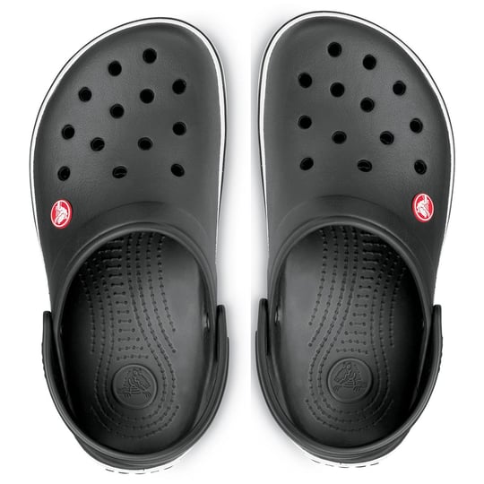 Crocs Crocs UNISEX Renkli Logo Detaylı Günlük Siyah Terlik 11016-001