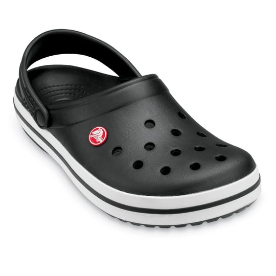 Crocs Crocs UNISEX Renkli Logo Detaylı Günlük Siyah Terlik 11016-001