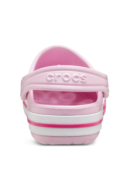 Crocs Crocs UNISEX Yüksek Taban Nefes Alan Logolu Pembe Terlik 207019-6TG