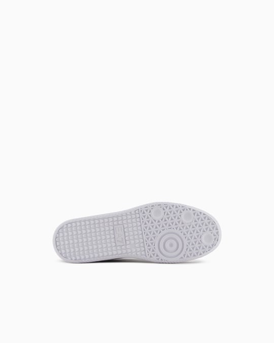 EA7 Ea7 Erkek Bağcıklı Marka Logolu Spor Stil Beyaz-Lacivert Sneaker 7X000405 AF19826-MZ069