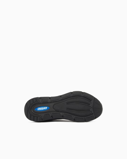 EA7 Ea7 Erkek Bağcıklı Rahat Taban Logo Detaylı Deri Günlük Siyah1 Sneaker 7X000343 AF18639-MC513