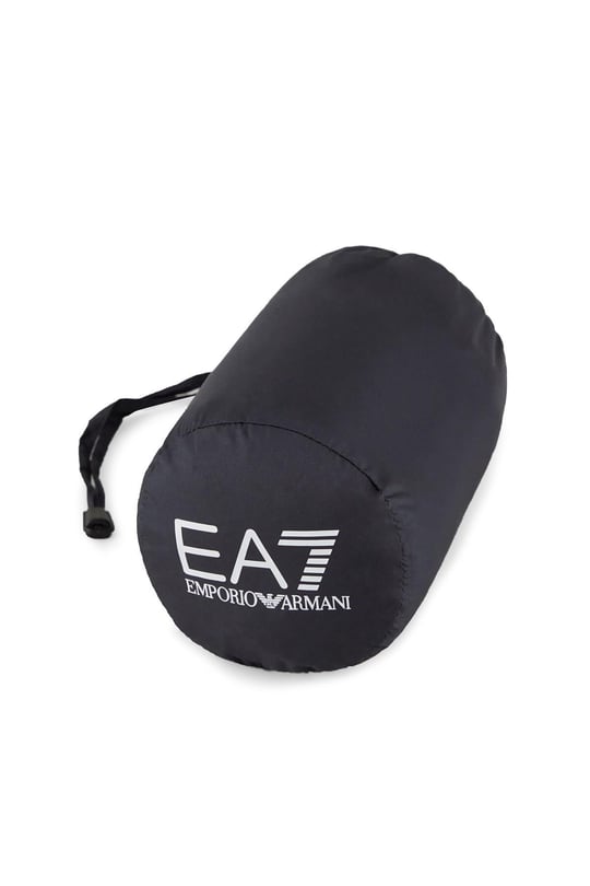 Ea7 Ea7 Erkek Dik Yakalı Fermuar Kapamalı Logolu Mavi Spor Yelek 8NPQ03 PNE1Z-1578