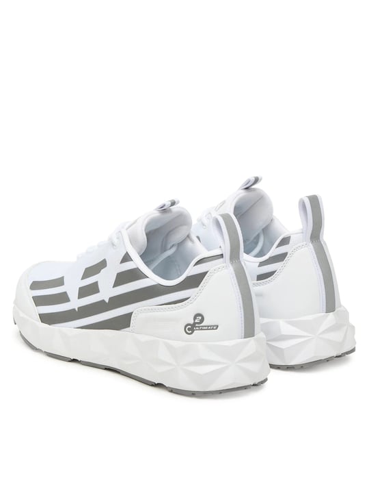 EA7 Ea7 Erkek Hafif Yüksek Taban Kartal Logolu Beyaz Sneaker X8X217 XK433-MZ024