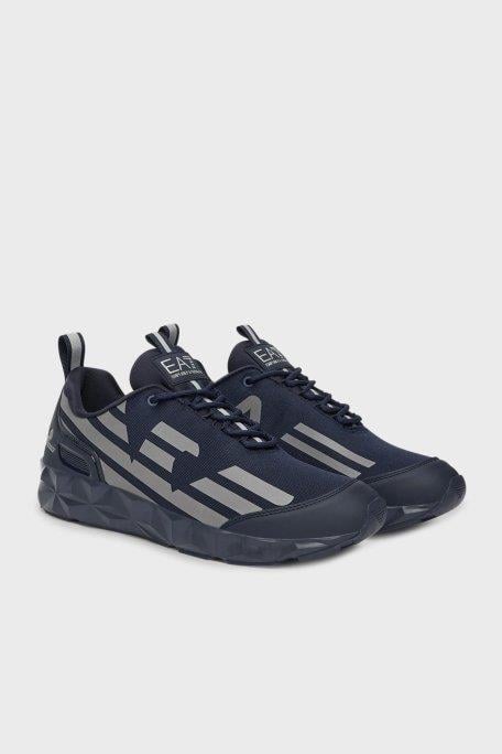 EA7 Ea7 Erkek Hafif Yüksek Taban Kartal Logolu Lacivert Sneaker X8X217 XK433-MB302