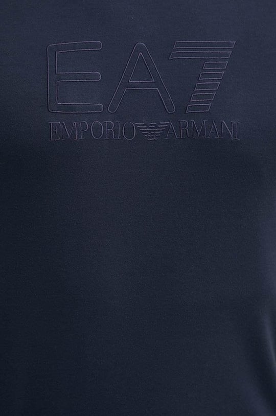 Ea7 Ea7 Erkek Marka Logo Detaylı Baskılı Regular Fit Kısa Kollu Lacivert T-Shirt 6DPT71 PJUJZ-1562