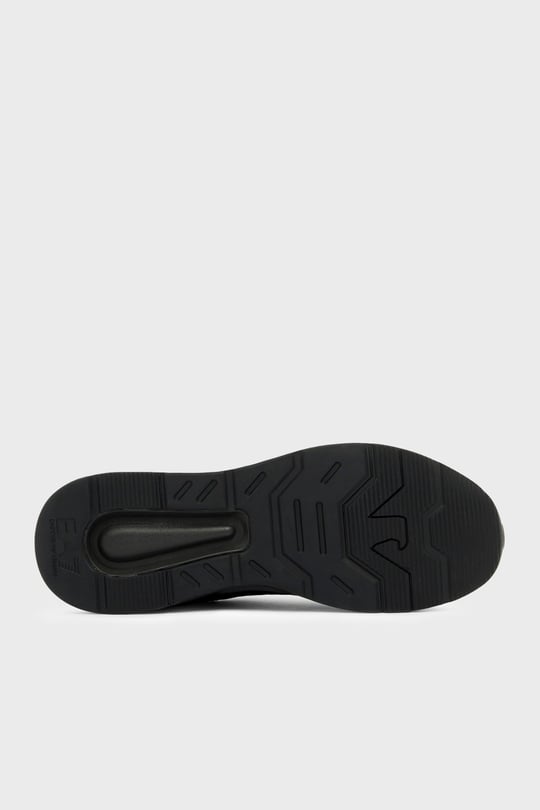 EA7 Ea7 Erkek Marka Logolu Rahat Taban Bağıcıklı Siyah-Gold Sneaker 7X000308 AF18447-MZ177