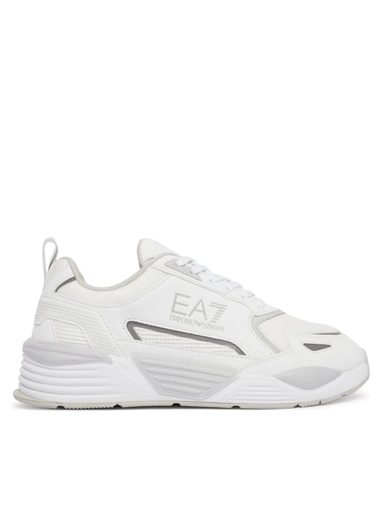 EA7 Ea7 Erkek Marka Logolu Rahat Taban Bağıcıklı Beyaz Sneaker 7X000308 AF18447-MZ533