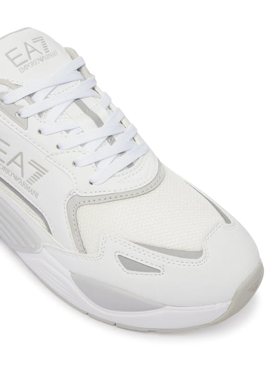 EA7 Ea7 Erkek Marka Logolu Rahat Taban Bağıcıklı Beyaz Sneaker 7X000308 AF18447-MZ533