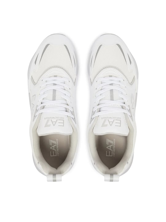 EA7 Ea7 Erkek Marka Logolu Rahat Taban Bağıcıklı Beyaz Sneaker 7X000308 AF18447-MZ533