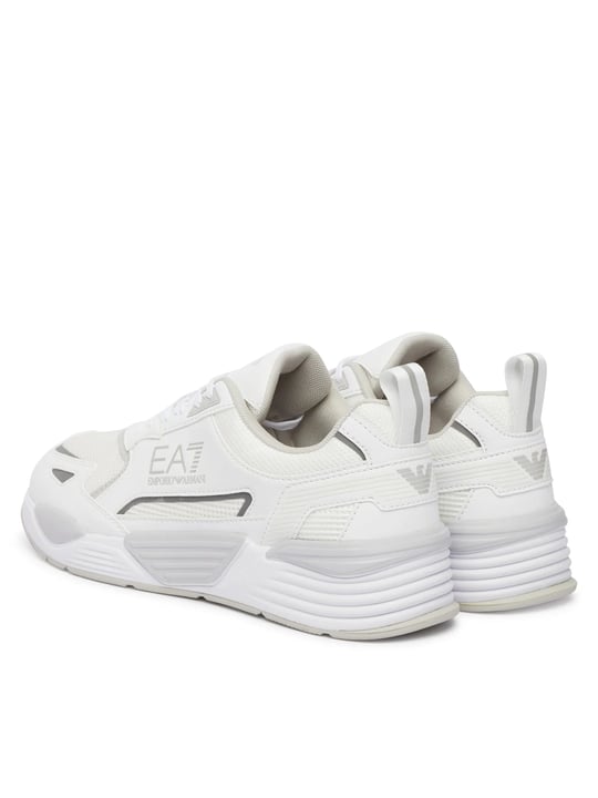 EA7 Ea7 Erkek Marka Logolu Rahat Taban Bağıcıklı Beyaz Sneaker 7X000308 AF18447-MZ533