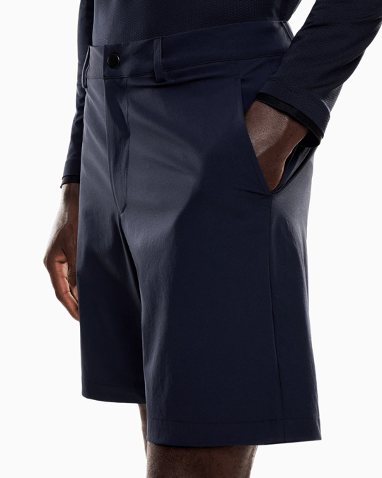 EA7 Ea7 Erkek Slim Fit Teknik Kumaşlı Lacivert Şort 7M000194 AF14589-UB102