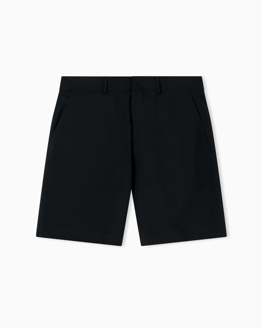 EA7 Ea7 Erkek Slim Fit Teknik Kumaşlı Siyah Şort 7M000194 AF14589-UC001