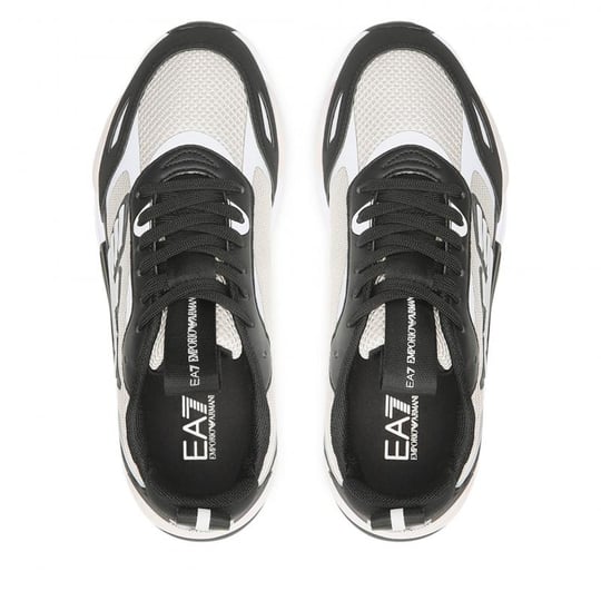Ea7 Ea7 Kadın Bağcıklı Logolu Günlük Kullanım Normal Kalıp Bej Sneaker X8X070 XK165-R363