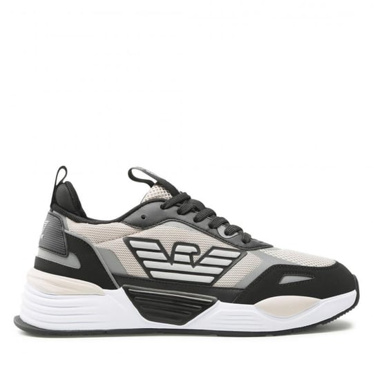 Ea7 Ea7 Kadın Bağcıklı Logolu Günlük Kullanım Normal Kalıp Bej Sneaker X8X070 XK165-R363