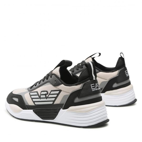 Ea7 Ea7 Kadın Bağcıklı Logolu Günlük Kullanım Normal Kalıp Bej Sneaker X8X070 XK165-R363