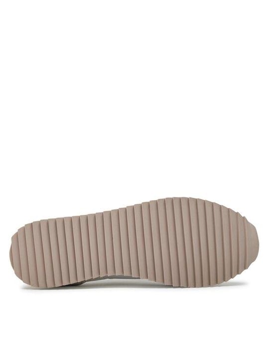 Ea7 Ea7 UNISEX Fileli Şerit Logolu Bağıcıklı Beyaz Sneaker X8X027 XK050-S299