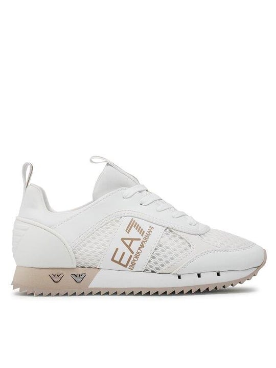 Ea7 Ea7 UNISEX Fileli Şerit Logolu Bağıcıklı Beyaz Sneaker X8X027 XK050-S299