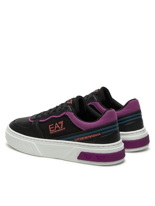 Ea7 Ea7 Unısex Günlük kullanım Düz ve Kısa Topuklu Çok Renkli Sneaker X8X173 XK374-U024