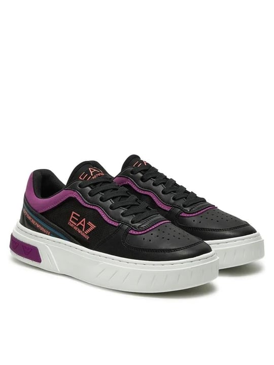 Ea7 Ea7 Unısex Günlük kullanım Düz ve Kısa Topuklu Çok Renkli Sneaker X8X173 XK374-U024