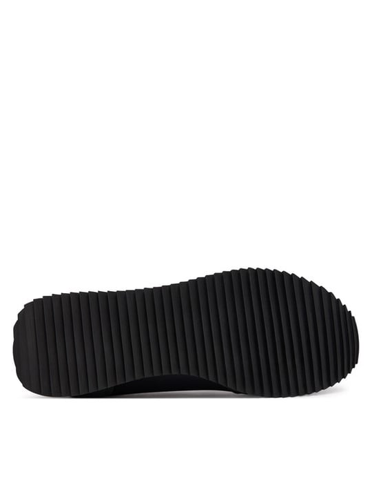 EA7 Ea7 Unısex Kalın Rahat Taban Logo Desenli Süet Detaylı Siyah-Yeşil Sneaker 7X000541 AF18609-MZ578