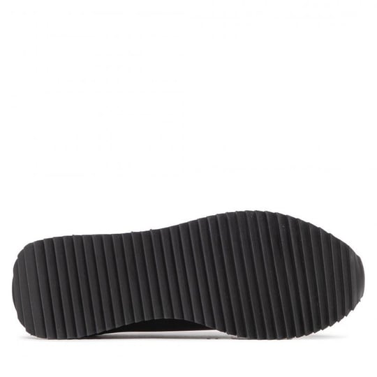 Ea7 Ea7 UNISEX Marka Logolu Rahat Taban Bağıcıklı Siyah-Altın Sneaker X8X101 XK257-M701