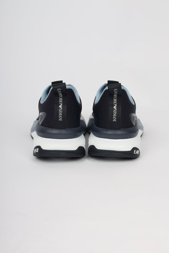 EA7 Ea7 Unısex Rahat Taban Düşük Bilekli Logo Detaylı Lacivert Sneaker 7X000603 AF22914-MZ869
