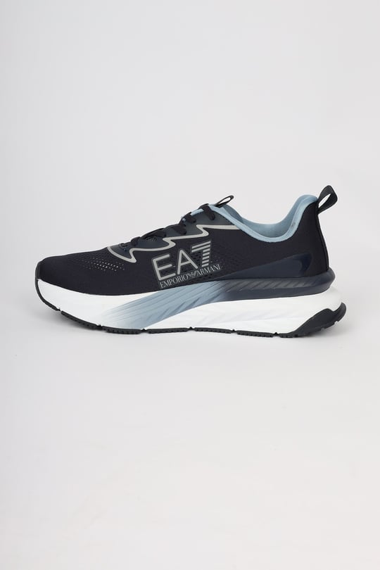 EA7 Ea7 Unısex Rahat Taban Düşük Bilekli Logo Detaylı Lacivert Sneaker 7X000603 AF22914-MZ869