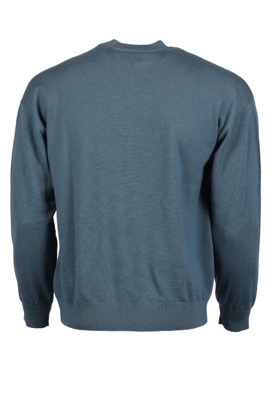 Emporio Armani Emporıo Armani Erkek Basic Uzun Kollu Logo Nakışlı Yeşil1 Kazak 6R1MX4 1MFVZ-F937