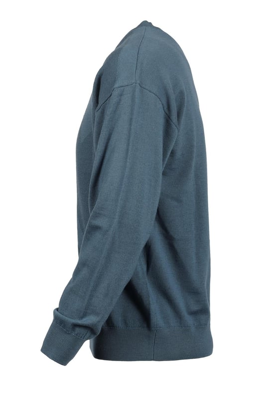 Emporio Armani Emporıo Armani Erkek Basic Uzun Kollu Logo Nakışlı Yeşil1 Kazak 6R1MX4 1MFVZ-F937