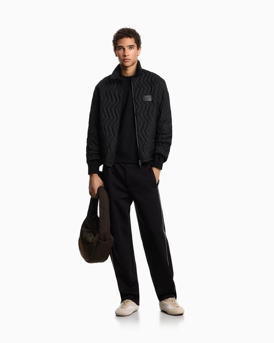 Emporio Armani Emporıo Armani Erkek Bisiklet Yaka Uzun Kol Pamuklu Regular Fit Siyah Sweatshirt EM002919 AF10013-UC001