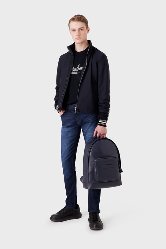 Emporio Armani Emporıo Armani Erkek Denim Kumaş  Normal Bel Düz Model Lacivert Jeans 6R1J75 1D09Z-0941