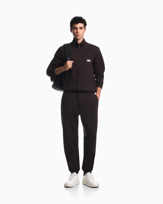 Emporio Armani Emporıo Armani Erkek Dokuma Kumaş  Normal Bel  Düz Model Kahverengi Eşofman Altı EM007347 AF17545-U6030