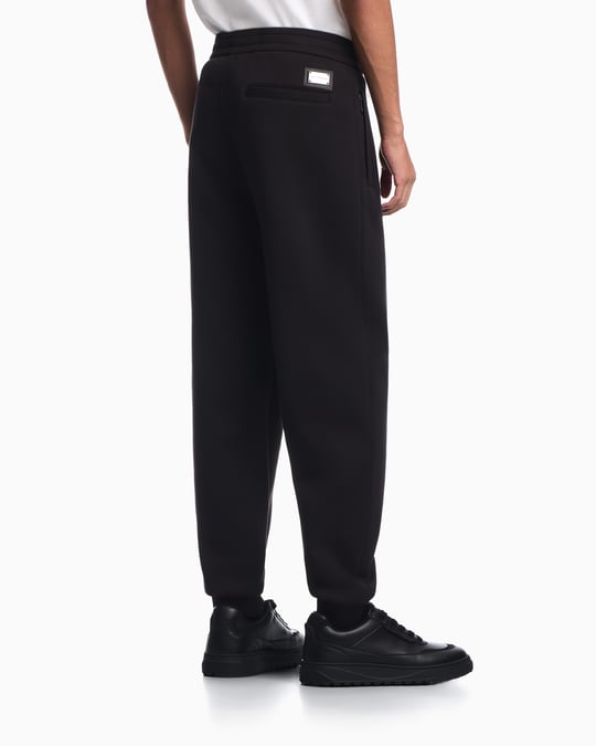 Emporio Armani Emporıo Armani Erkek Dokuma Kumaş  Normal Bel  Düz Model Siyah Eşofman Altı EM007347 AF17545-UC001
