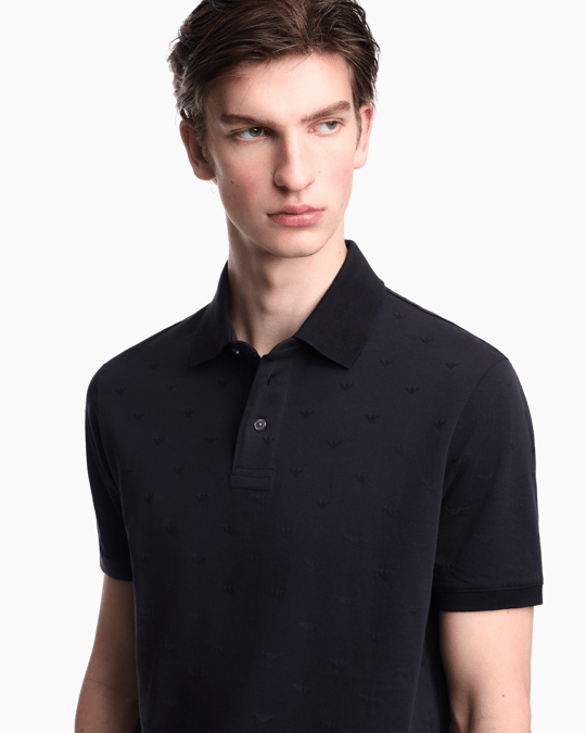 Emporio Armani Emporıo Armani Erkek Kısa Kol Pamuklu Regular Fit FB469 Polo Yaka T-Shirt EM004912 AF10762-FB469