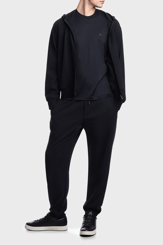 Emporio Armani Emporıo Armani Erkek Kısa Kol Bisiklet Yaka Regular Fit Lacivert T-Shirt EM005491 AF24839-UB118