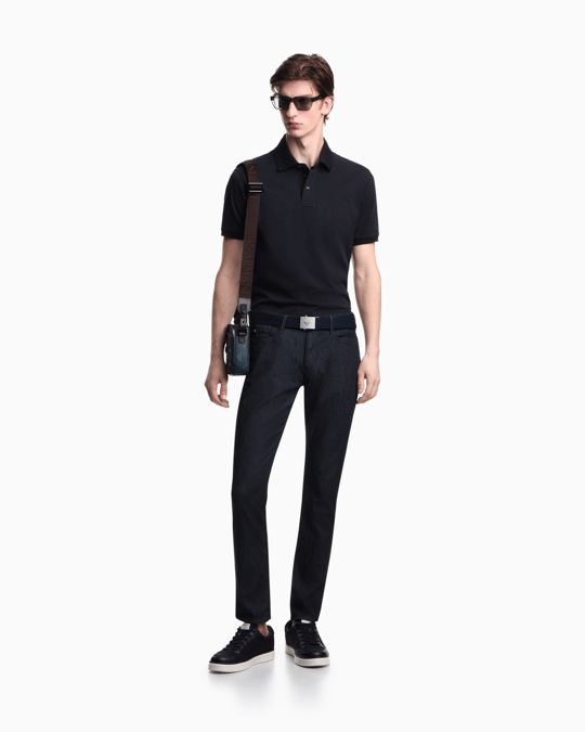 Emporio Armani Emporıo Armani Erkek Kısa Kol Pamuklu Regular Fit FB469 Polo Yaka T-Shirt EM004912 AF10762-FB469