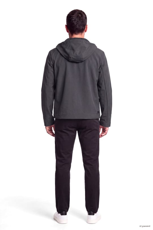 Emporio Armani Emporıo Armani Erkek Kuş ve Kaz Tüyü Dolgulu Normal Kesim Kapüşonlu Uzun Kollu Lacivert Ceket EM006752 AF28011-UB118