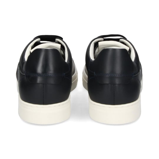 Emporio Armani Emporıo Armani Erkek Logolu Bağcıklı Günlük Kullanım Lacivert-Beyaz Sneaker X4X598 XN633-K568