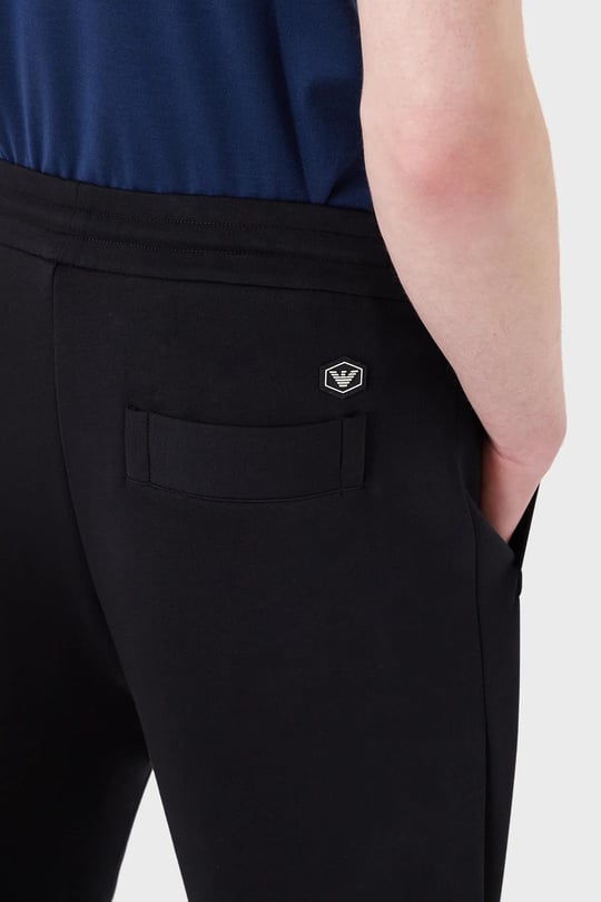 Emporio Armani Emporıo Armani Erkek Logolu Arka Cepli İpli Lacivert Pantolon 8N1P92 1JHSZ-0920