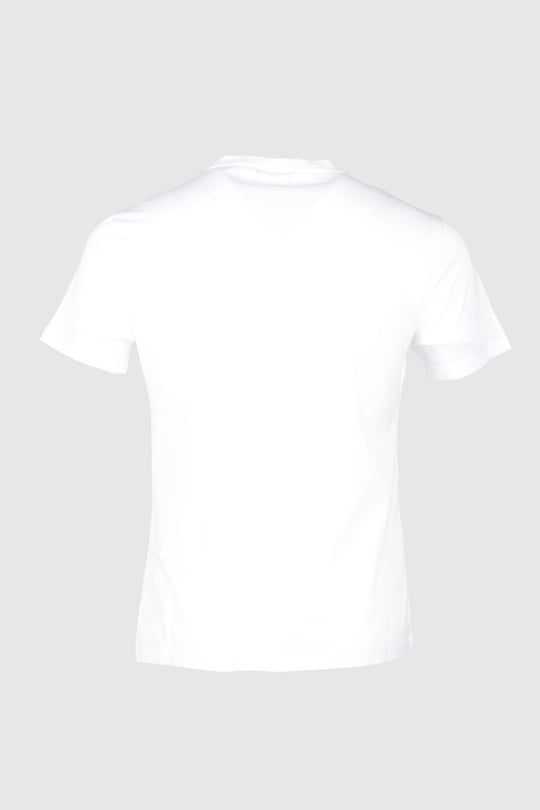 Emporio Armani Emporıo Armani Erkek Logolu Kısa Kollu Pamuklu Beyaz T-Shirt 8N1T84 1JQ3Z-0100