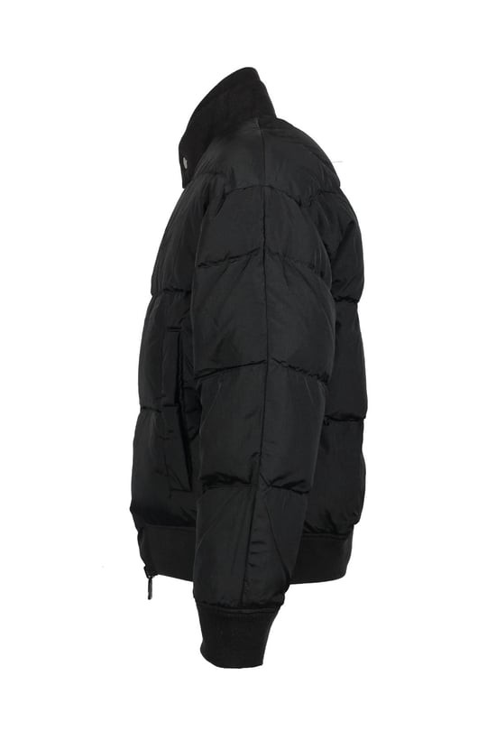 Emporio Armani Emporıo Armani Erkek Logolu Fermuar Kapamalı Cepli Kışlık Siyah Mont 6R1B75 1NFEZ-0999
