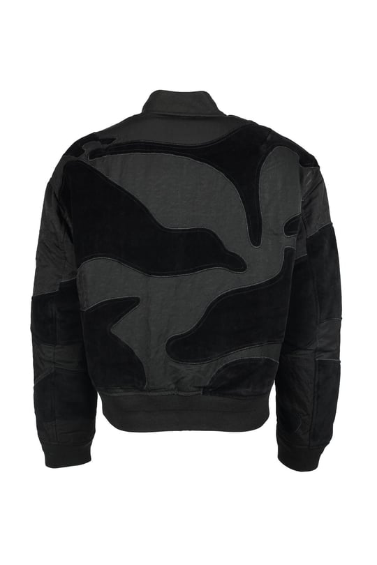 Emporio Armani Emporıo Armani Erkek Marka Logo Detaylı Fermuarlı Çok Cepli Siyah Mont 6R1B99 1NIMZ-0999